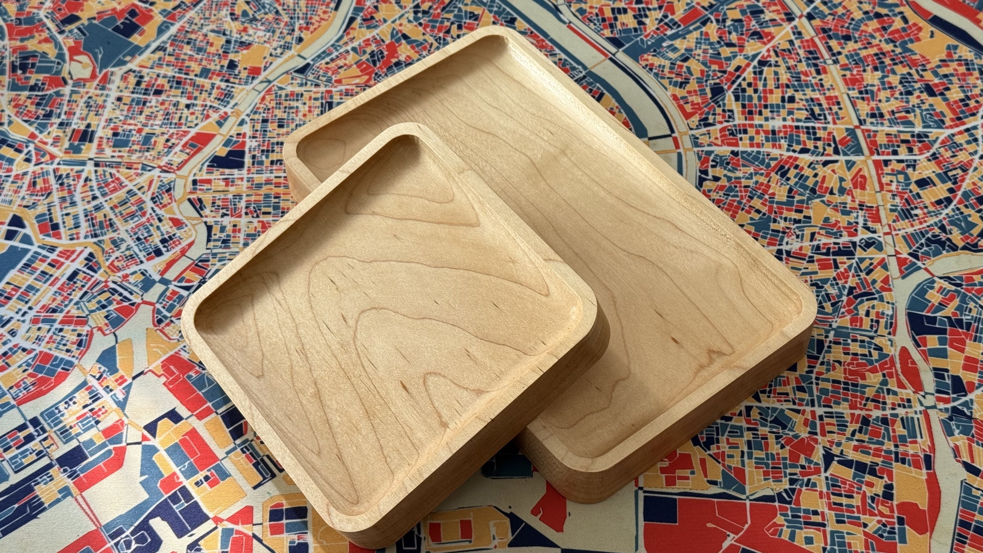 White oak trays